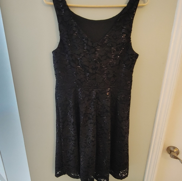 Lily Morgan Black Dress, Medium - Picture 2 of 4